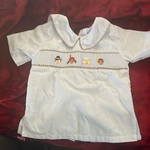 Baby boy Thanksgiving top